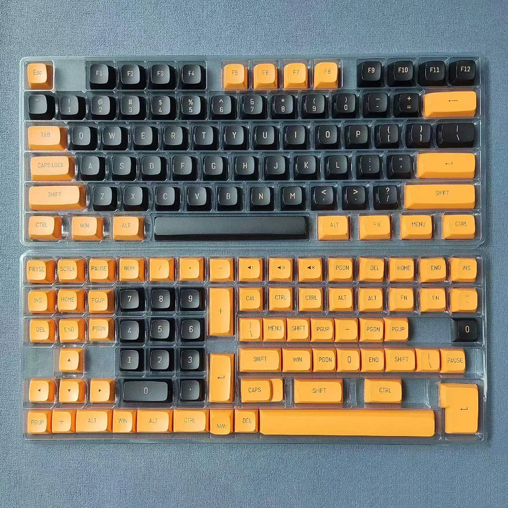 150 مفتاح CSA كيكابس PBT لقطة مزدوجة لمفاتيح Cherry MX على 61 63 64 67 68 75 84 87 96 98 108 ANSI ISO لوحات المفاتيح الميكانيكية