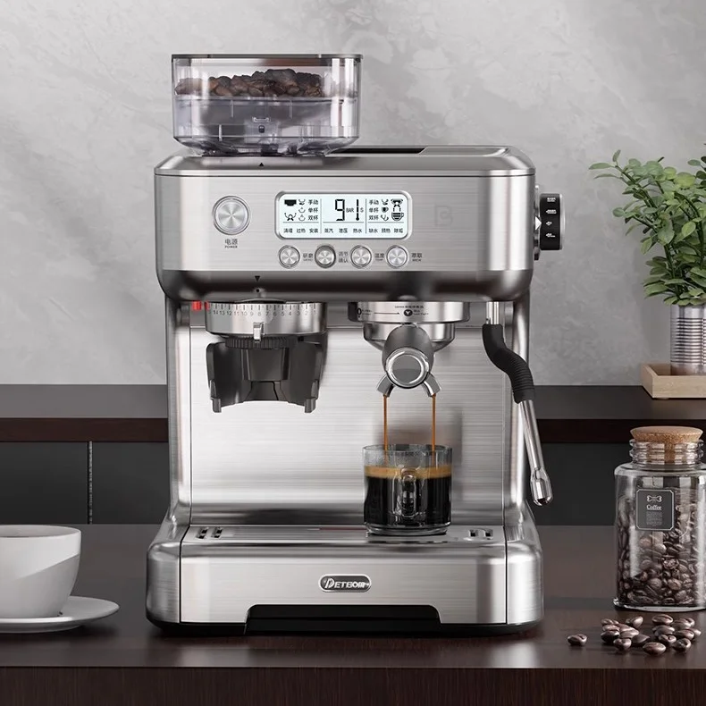 ST Personalizzabile Home Office Kahve Makinesi Cafetera Cappuccino Macchina per caffè espresso professionale Macchina per caffè