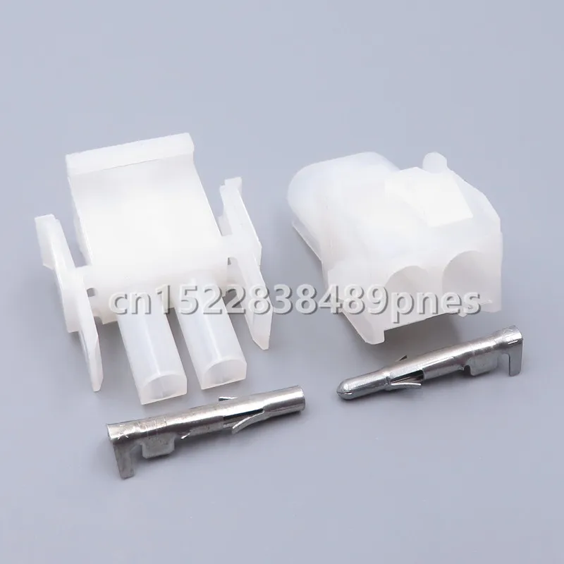 2 Pole 1-480699-0 Auto Cable Socket 63080 Electrical Connector Motorcycle Plug