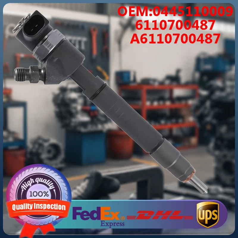 

0445110009 6110700487 A6110700487 Diesel common rail injectors suitable for Mercedes-Benz