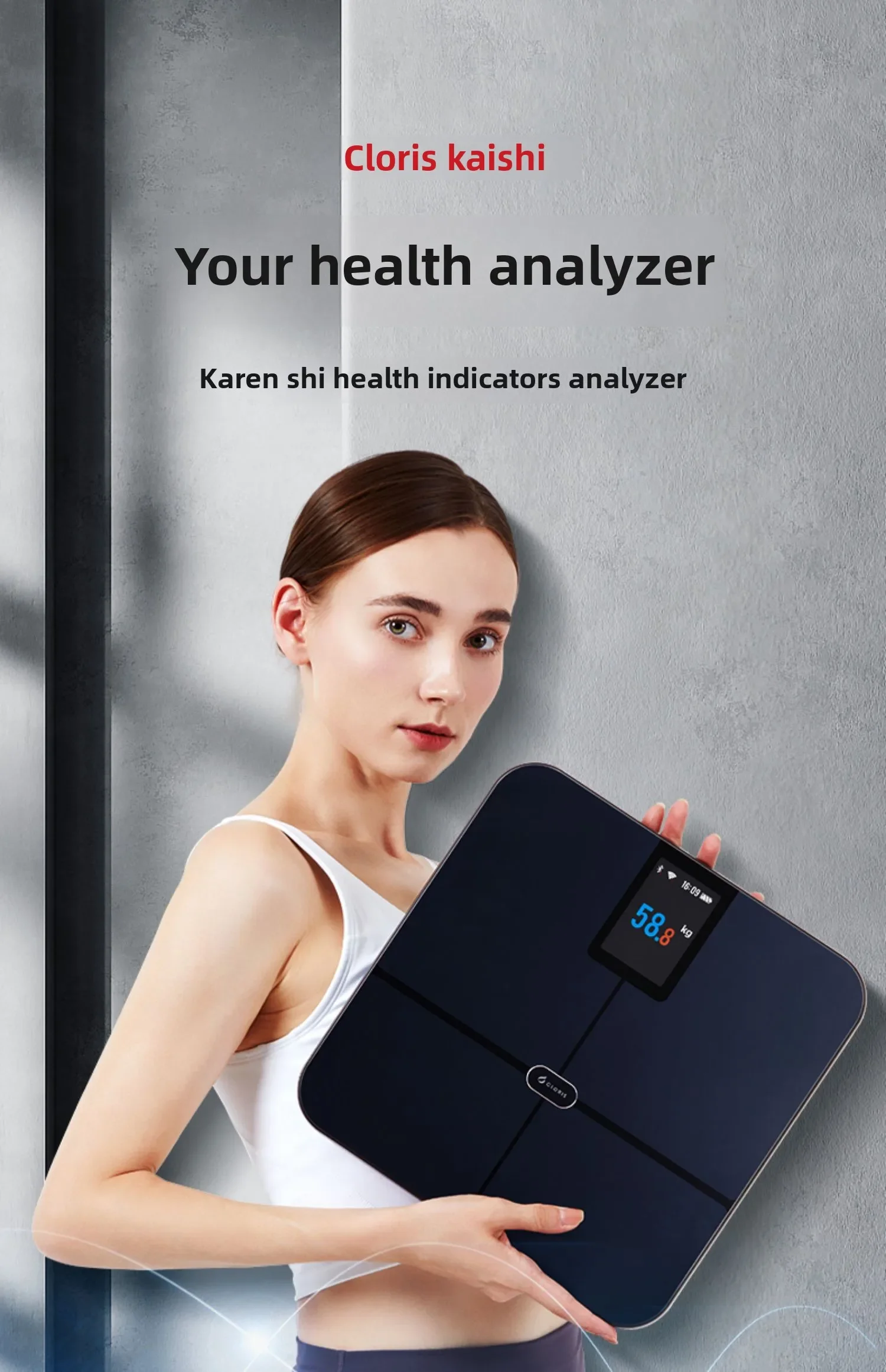 Scale, Body Fat Electronic Scale, Small, Accurate Smart Heart Rate For Home Use, Durable Charging For Human Bodyc28