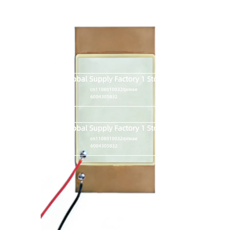 PZT Piezoelectric Ceramic Plate Rectangular Energy Generator Vibration Sensor Pressure Sensor Single Dual Crystal Element