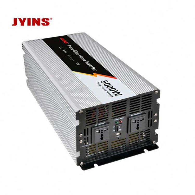 

5000W Pure Sine Wave Car Power Inverter High Efficiency Inverters & Converters