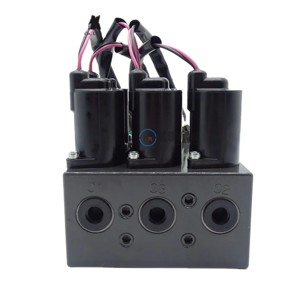 For KHJ14520 Sumitomo solenoid valve is suitable  SH210-5 SH240 SH350 CX210B CX240 excavator solenoid valve group parts