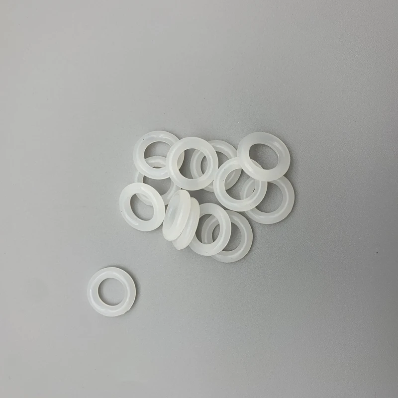 10/50pcs VMQ White Silicone Ring Gasket CS 2.4mm OD 8~60mm Food Grade Waterproof Washer Rubber Insulate o-ring rubber ring