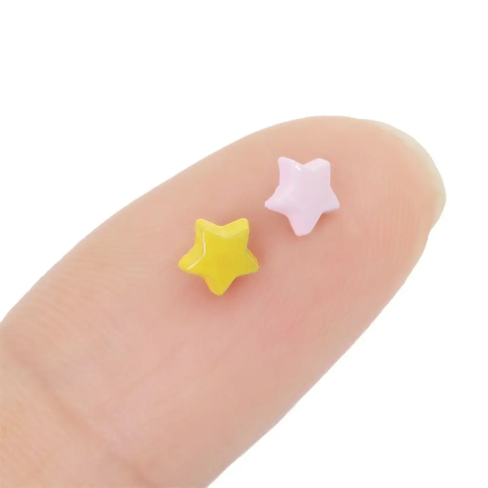 20/40Pcs 5mm Craft Dollhoues Miniature DIY Doll Clothes Clothing Sewing Buckle Mini Buttons Metal Buckles