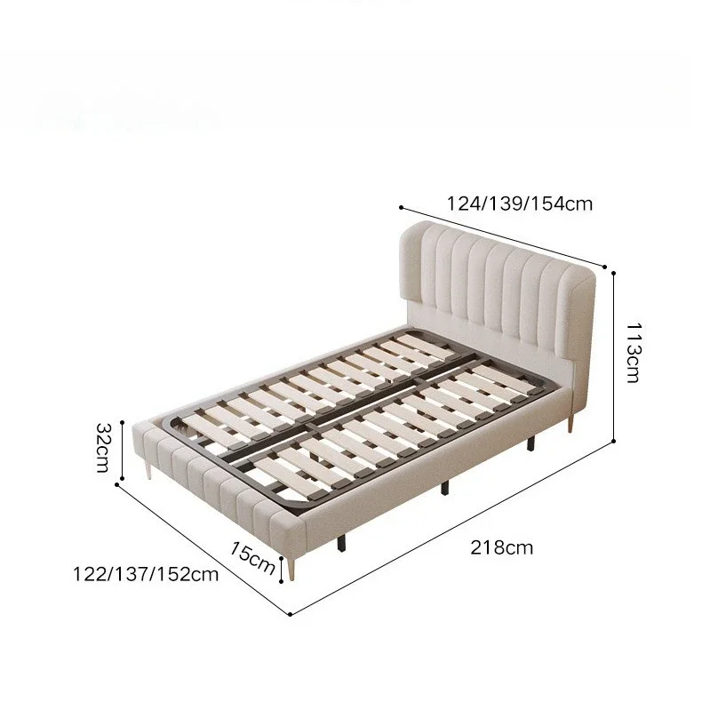 北欧、子供用ベッド、モダン、シンプル、軽い高級感、テクニカルクロス