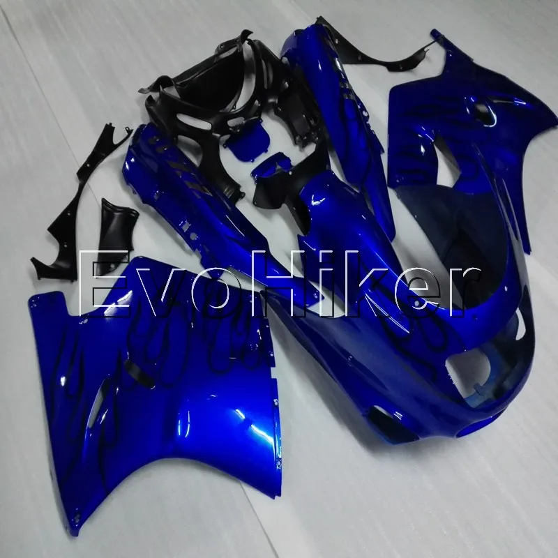 

Full fairing kits for ZX11 ZZ-R1100 1993 1994 1995 1996 1997 1998 1999 2000 2001 blue ZX-11R ABS Plastic Bodywork Set