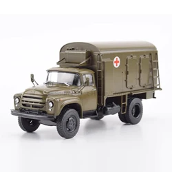 1:43 Scale Diecast Alloy DDA-2(Zil-130) Disinfection Shower Toys Cars Model JGRN094 Classics Adult Souvenir Gifts Static Display