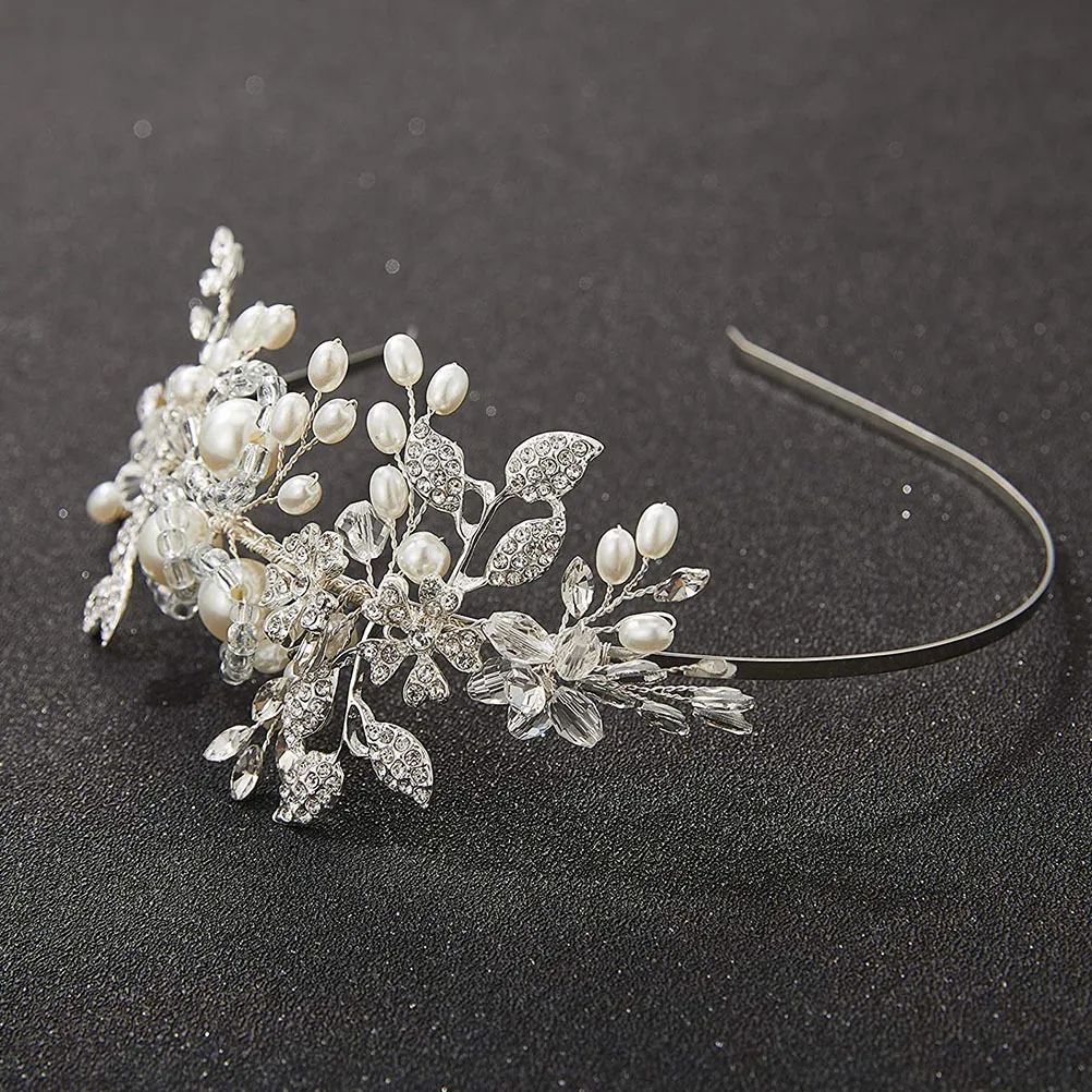 

Hair Bands Bride Hairband Wedding Hair Bands Pearl Bridal Headpiece Faux Pearl Headband Headdresses Women Hairstyle Tools