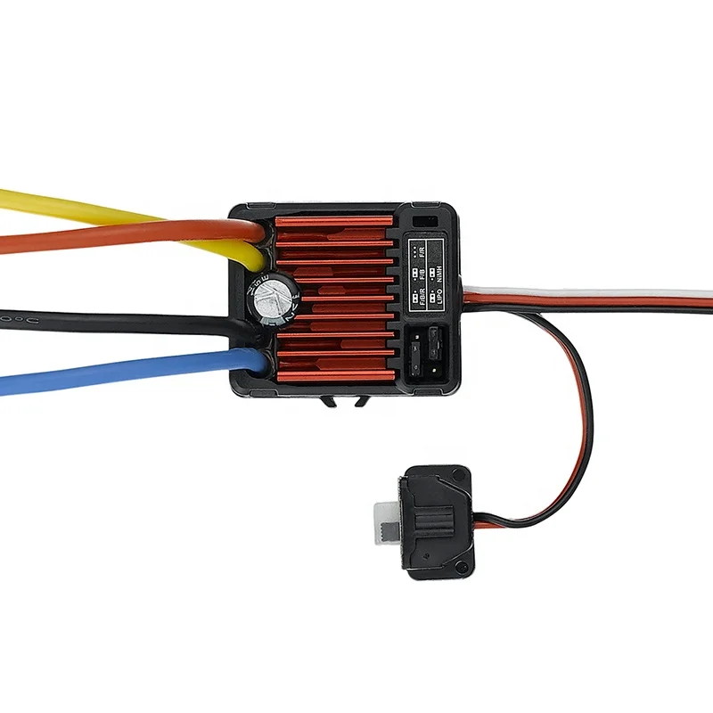 

Original HobbyWing QuicRun 1060 Waterproof 60A ESC Electronic Brushed Speed Controller for 1/10 RC Car