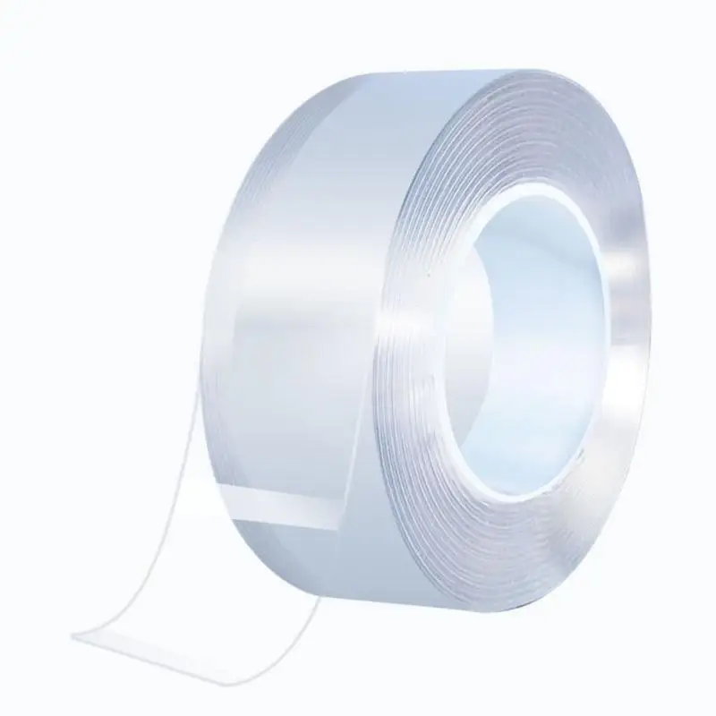 1/2/3/5M Ultra-strong Double-sided Adhesive Nano Tape Transparent Nano Reusable Washable Adhesive Tape Household Fixing Tape