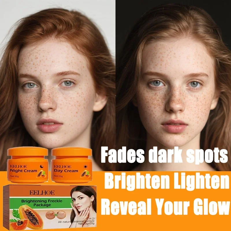 

Whitening Freckles Removal Papaya Day Night Cream Brightens dull skin Improve Dark Skin Moisturizing Cream Skin care