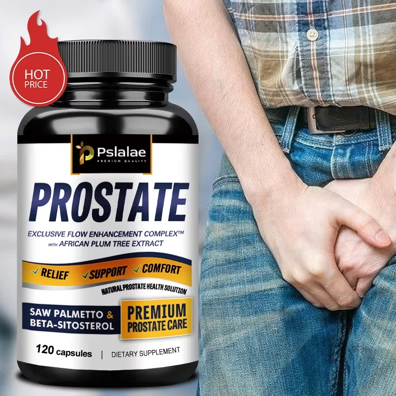 

Prostate, Saw Palmetto and Beta Sitosterol Supplements Healthy Support Size Supports Urinary Relief and Bladder Control