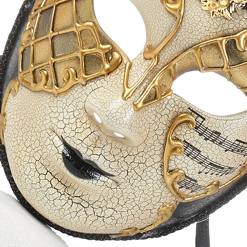 جديد وصول مهرجان حفلة تنكرية قناع المرأة حساسة الحرفية رسمت البندقية نمط هالوين تأثيري الزينة