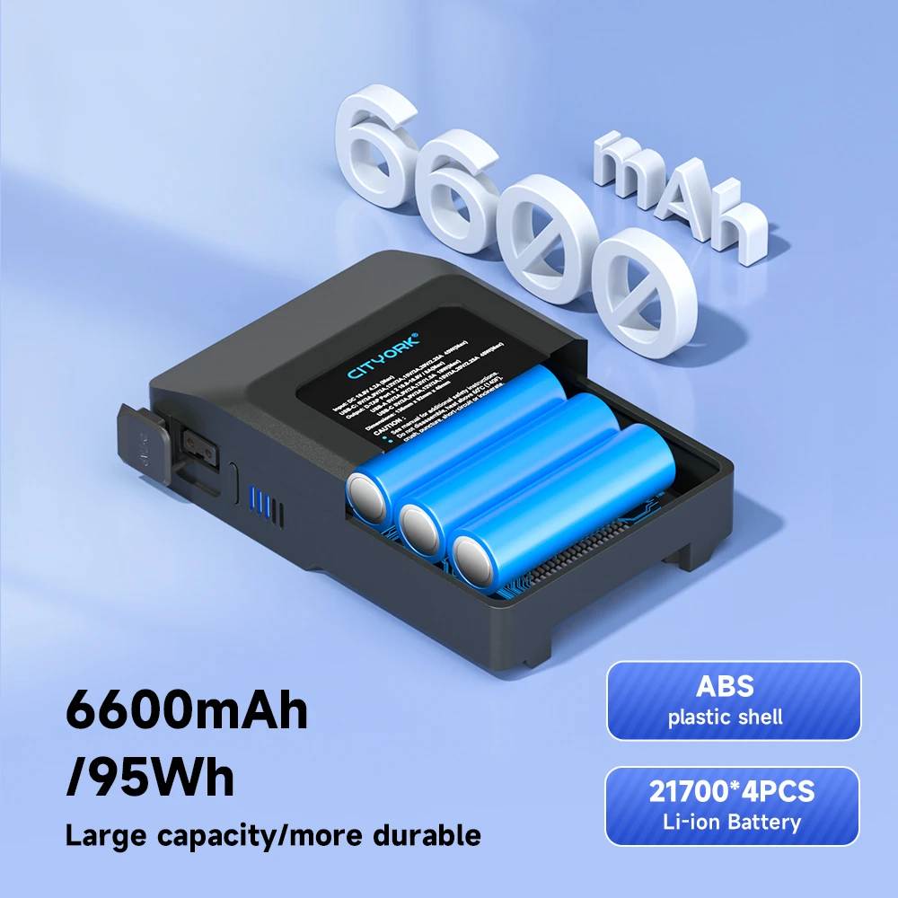 Mini V Mount Battery 95Wh BP-95 V Lock Batteries 6600mAh with PD 20W Fast Charge Port for SONY HDCAM XDCAM Camera BMPCC 6K Pro