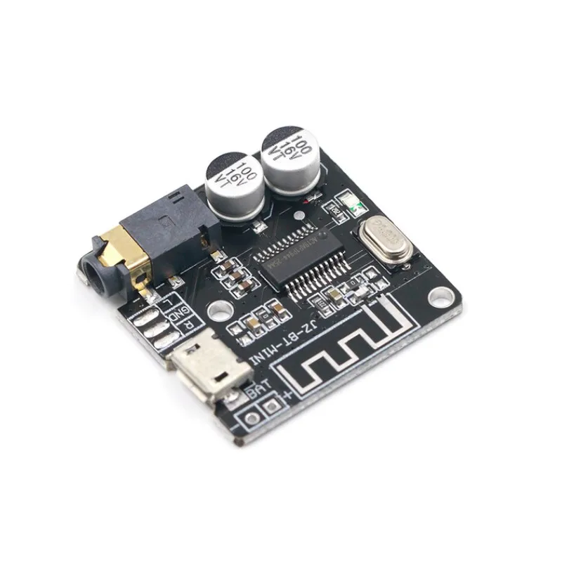 Placa receptora de Audio Bluetooth 5,0, placa decodificadora MP3 sin pérdidas, módulo de música estéreo inalámbrico, 3,7-5V, xy-bt-mini