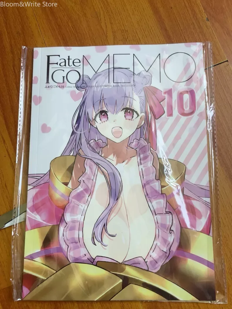 fate-gomemo10-livre-d'art-doujin-de-wada-arco-format-a4-20-pages-couleurs-vives-collection-d'illustrations-de-personnages-fgo