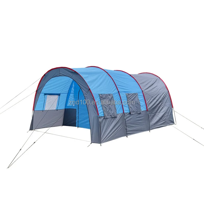 6- 8 persons popular large glamping luxury family outdoor travel tunnel camping tents