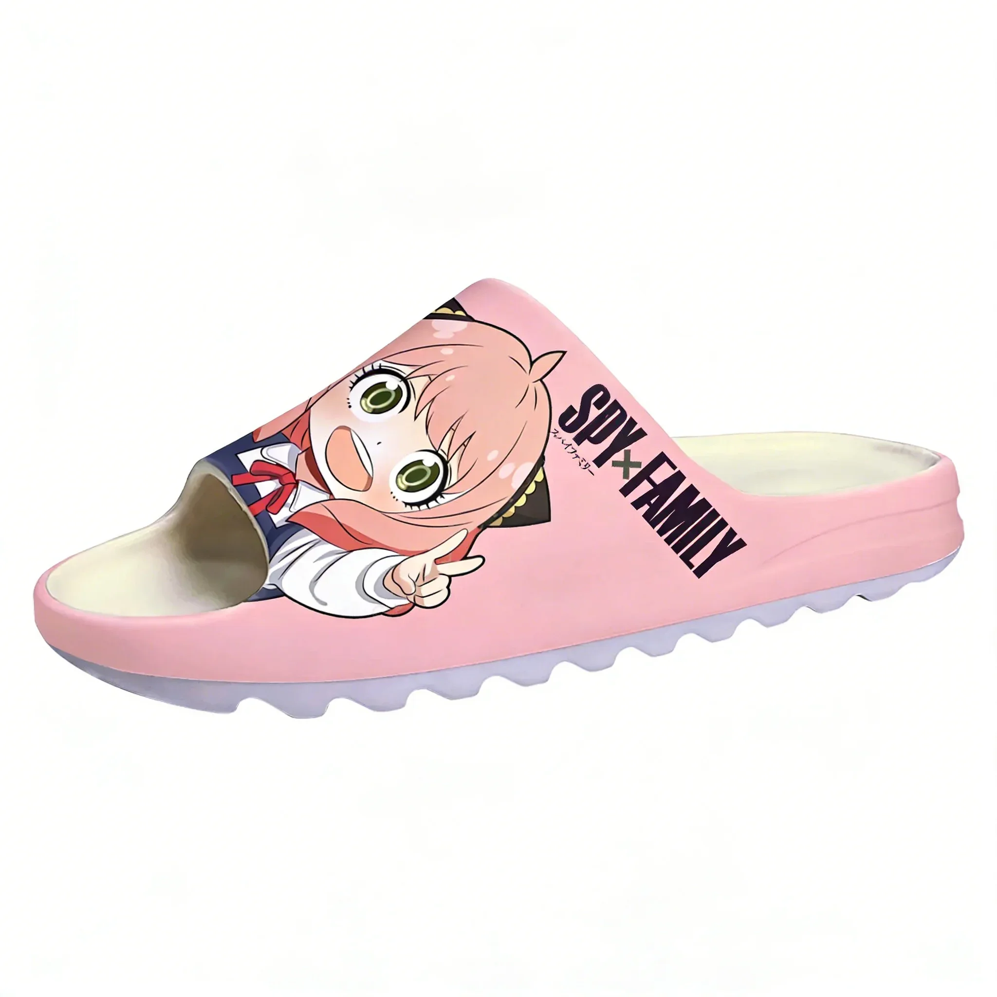 

SPY×FAMILY Custom Made Soft Sole Sllipers Home Clogs Step On Water Shoes Mens Womens Teenager Bathroom Beach Step In Slliper