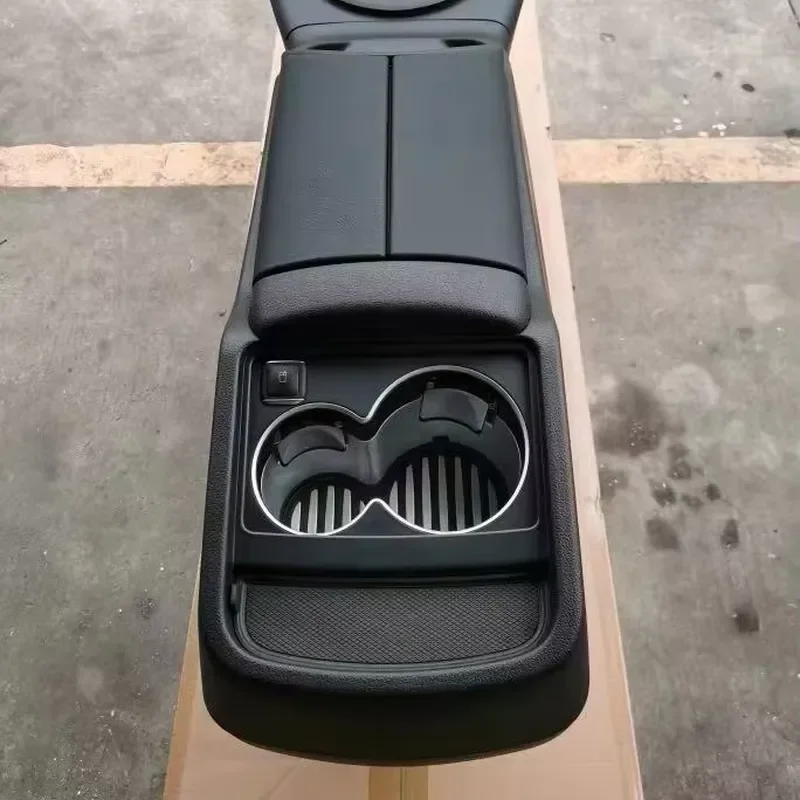 Universal Car Center Console Armrest Storage Box with Cup Holder Organizer Interior Accessories for Vehicle Modification