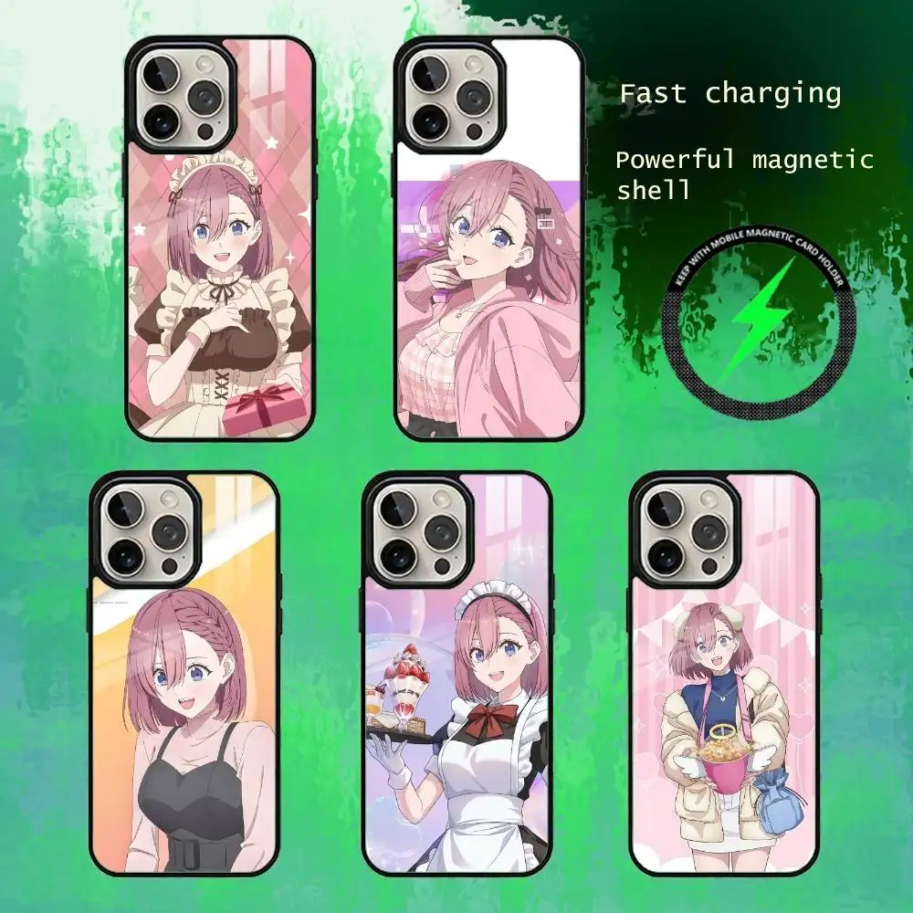 

2.5 Dimensional seduction Amano Ririsa Phone Case For iPhone17,16,15,14,13 Plus,Pro Max Magnetic For Magsafe Wireless Charging