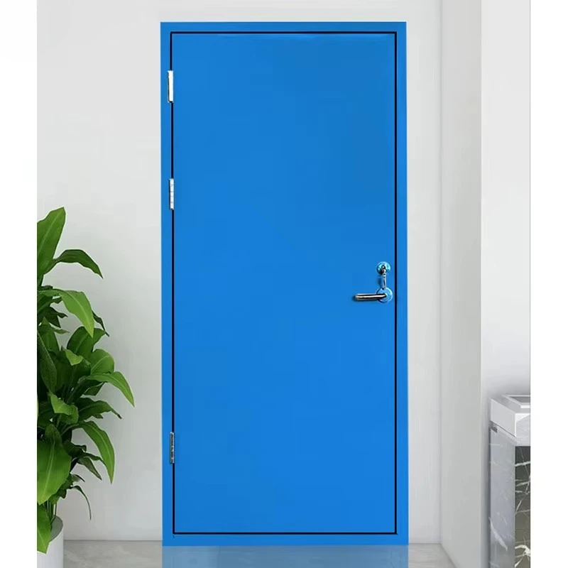 

Emergency exit metal door Fire steel door 1.5 hours Fire steel door