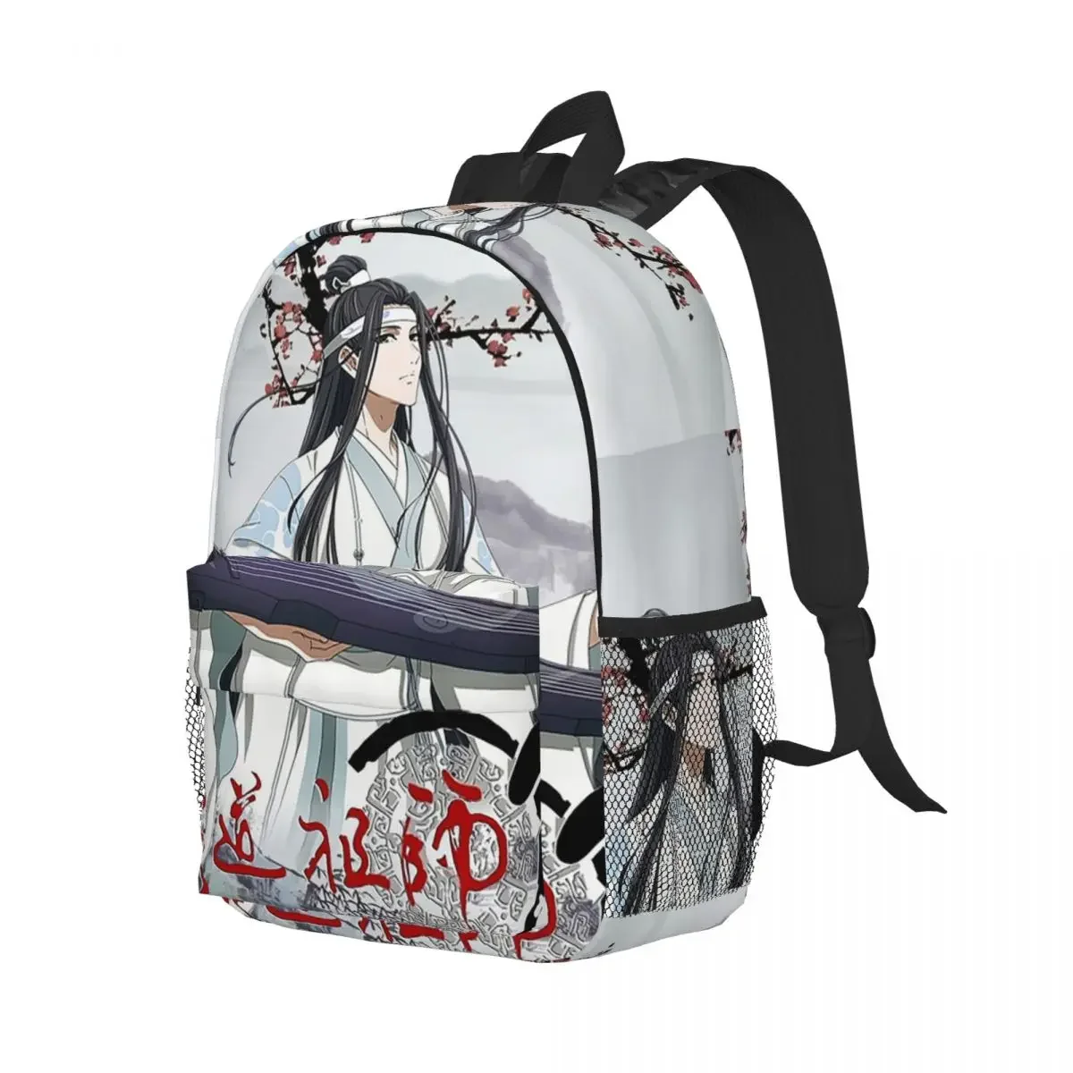 

The Untamed WangXian Bunny Mo Dao Zu Shi Backpack Student Boys Girls BookBag School Bag Computer Shoulder Bags for Men Women