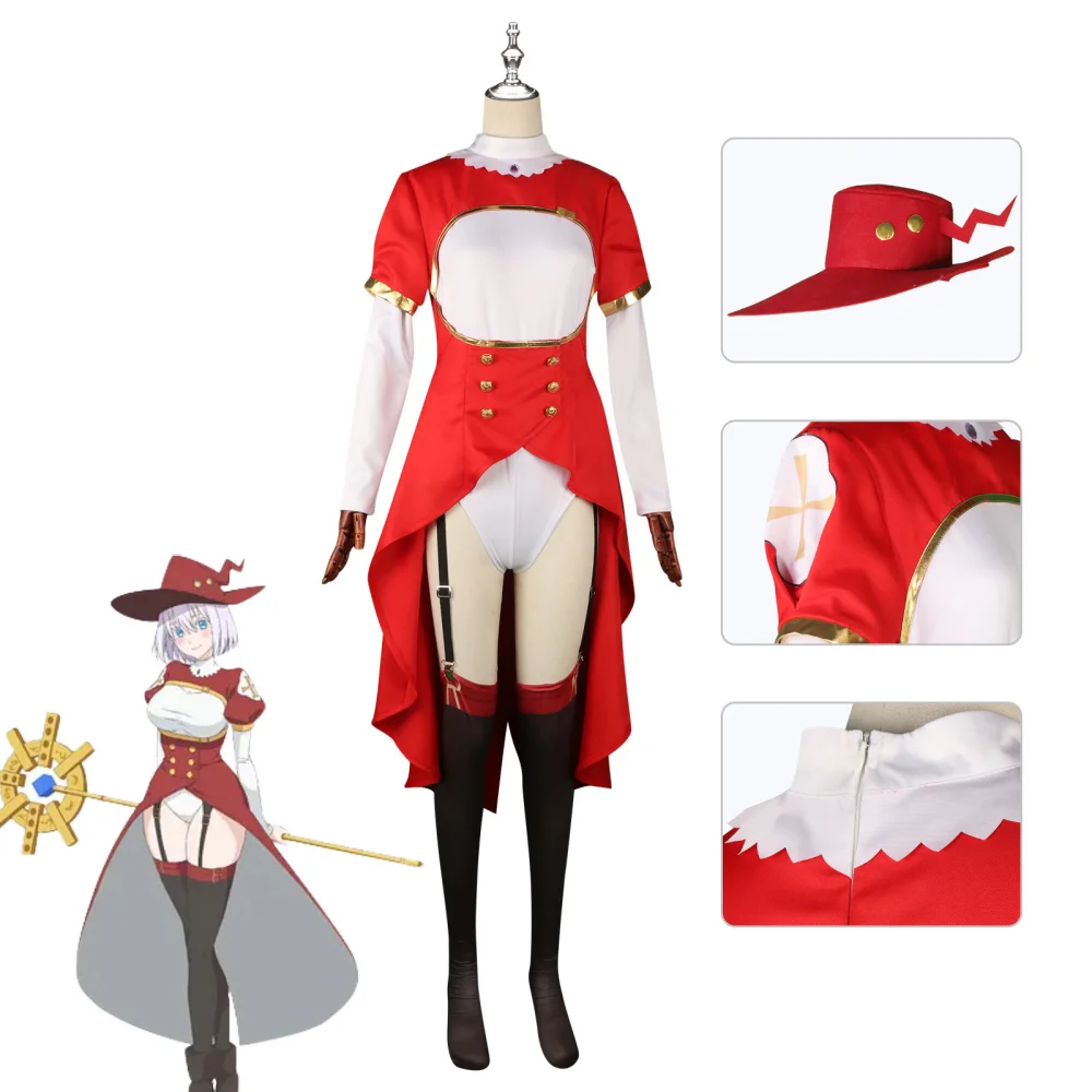 

2.5 Dimensional Seduction Lilysa Amano Liliel Cosplay Costume 2.5 Jigen no Ririsa Halloween Cosplay Stage Performance Costume