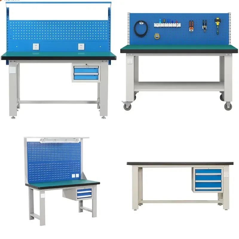 Heavy Metal Workshop Benches Customizable Industrial Modular Garage Storage with OEM Support