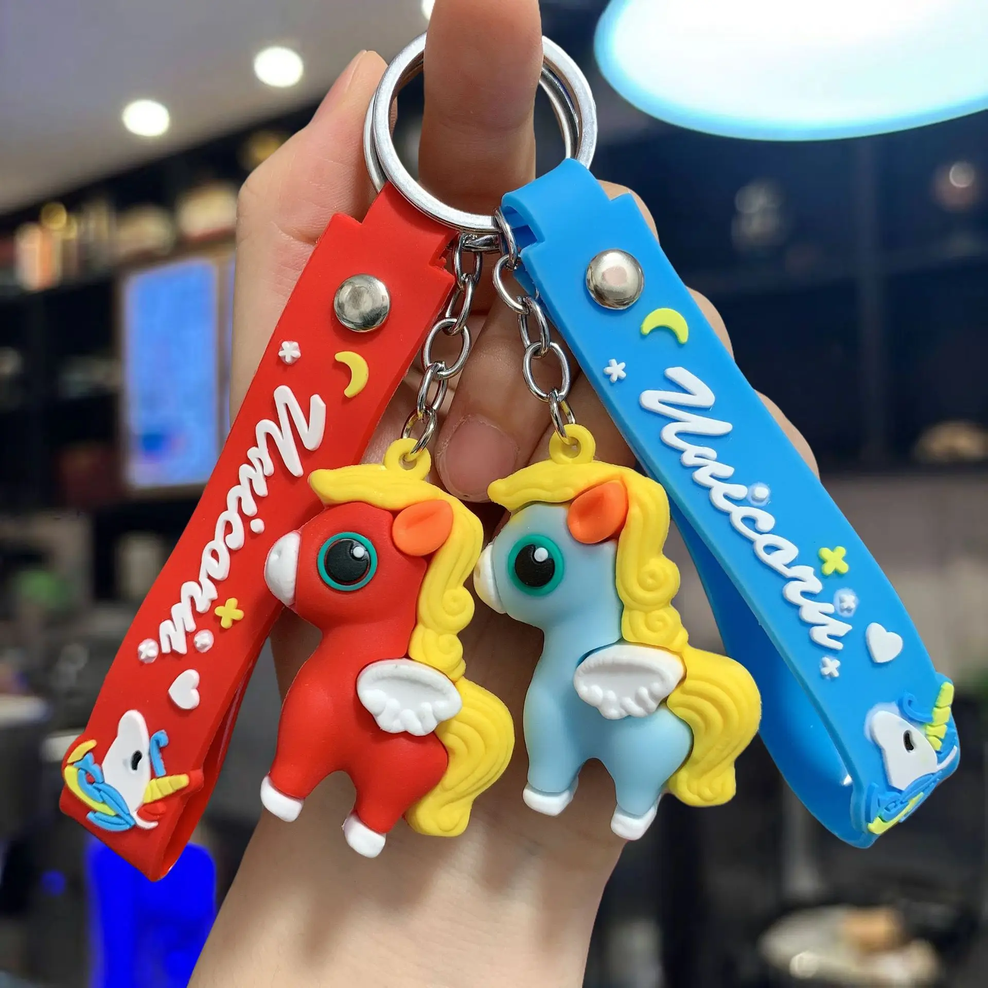 4 قطعة 2026 السنة الجديدة الحصان المفاتيح اللعب Kawaii أنيمي Diy بها بنفسك حقيبة الظهر قلادة الاطفال هدايا عيد الميلاد #2
