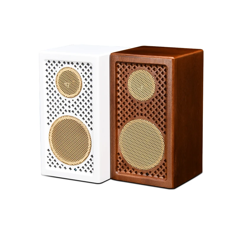 Wooden High-Fidelity Active Subwoofer For V5.0 2.0 Channel Wired/Wireless Dual Mode Remote Control For Computer
