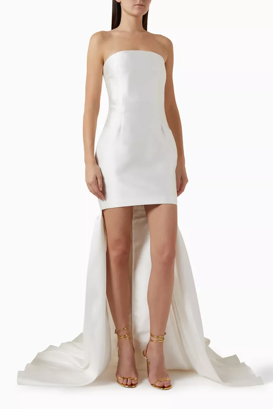 

Satin surface Luxury Long Evening Dresses With Train Off the Shoulder Dubai Arabic Prom Wedding Gowns