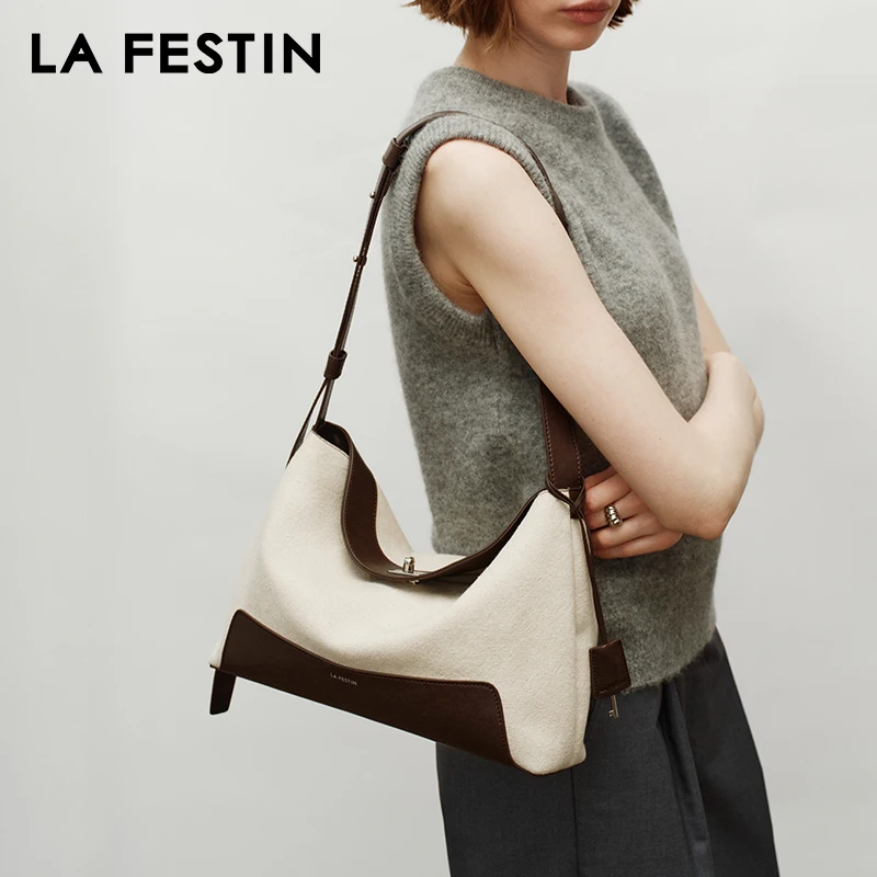 LA FESTIN Original Women's crossbody bags Shoulder Bags Large Bag Designer Bags Luxury 2026 Tote Bag Simple Style Handbag