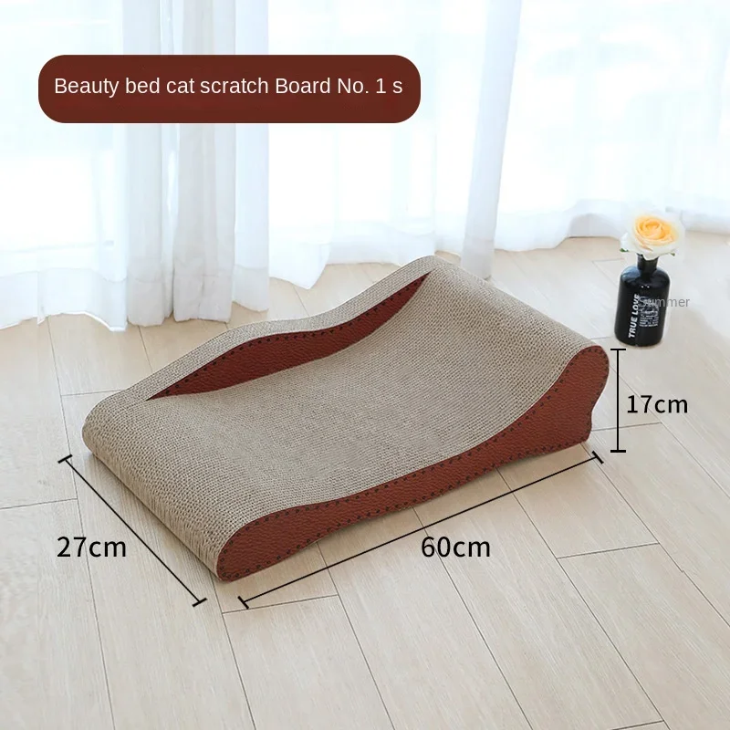 Chair Cat Claw Board Wear Resistant Cat Litter One Corrugated Cat Claw Board Scratch Cat Sofa Extra Large