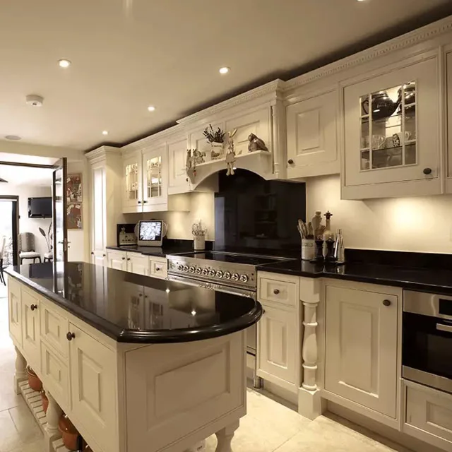 American Style Luxury Design Modern White Modular Kitchen Cabinet