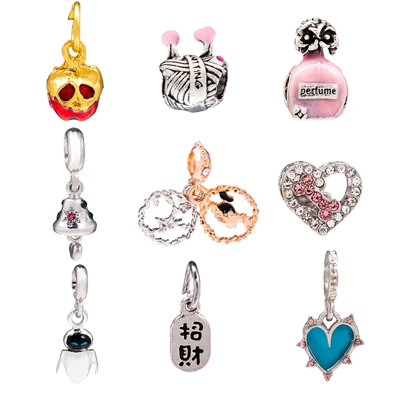 10Pcs/Lot DIY Bracelet Women's Jewelry Bracelet DIY Bell perfume Bottle Couple Wife Wedding Jewelryn