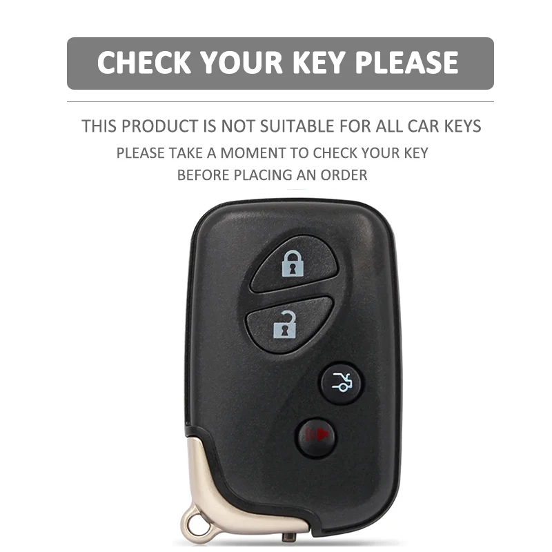 4 Buttons Silicone Car Fob Key Cover Protect Skin Case Rubber Shell Holder for Lexus Ct200h Es350 Gs350 Gs450h Gs460 Is250 Is350