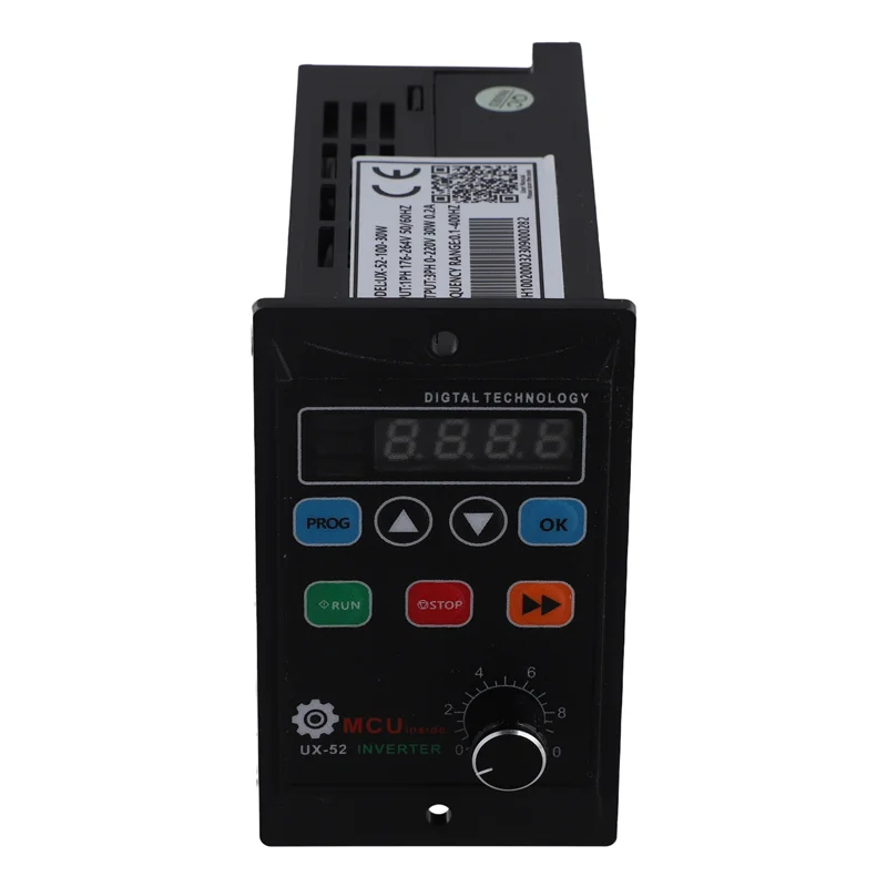 ONCE UX-52-100-30W 220V Frequency Drive Single-Phase Input Three-Phase Output Mini Three-Phase Converter