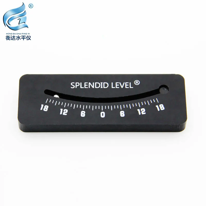 아크릴 내장 강철 볼 경사계 기계식 측정기 각도계 의료 기기 측정 레벨 미터