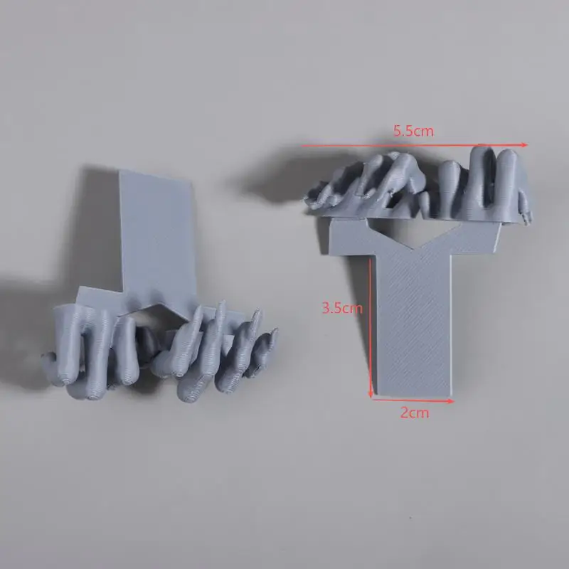 Picture 7: 2Pcs Creative Bookmarks Bizarre And Personalized 3D Printed Page Marks Horror Atmosphere Design Durable Materials