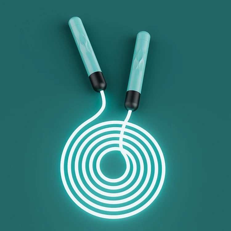 

Ultra-Light Material Led Jump Rope Adjustable Glowing Jumping Rope Skipping Ropes for Kids Adult