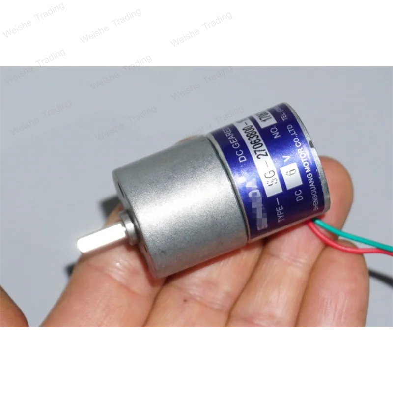 27Mm low speed high torque geared motor 6V high torque geared motor
