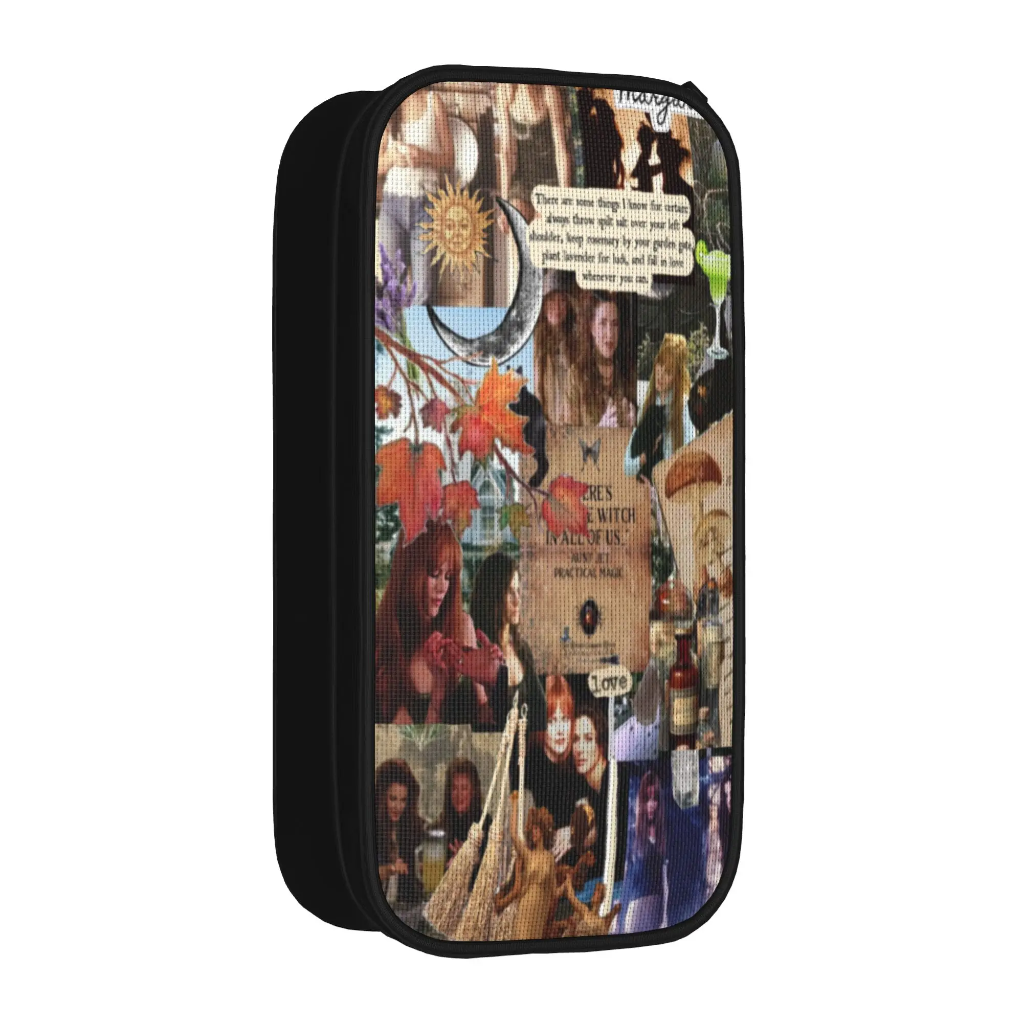 Large Pencil Case Practical Magic 2 Merch  Double Layer Pencilcase Girl Makeup Bags Amazing Gift