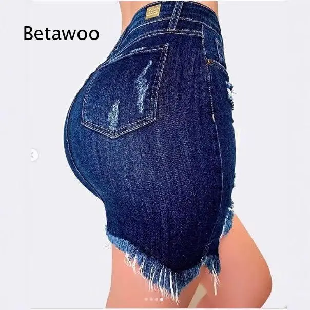 Women Distressed Denim Mini Skirt Frayed Hem Bodycon Skirt Sexy Slim Fit Jean Skirt For Summer Daily Street Going Out Club Occa
