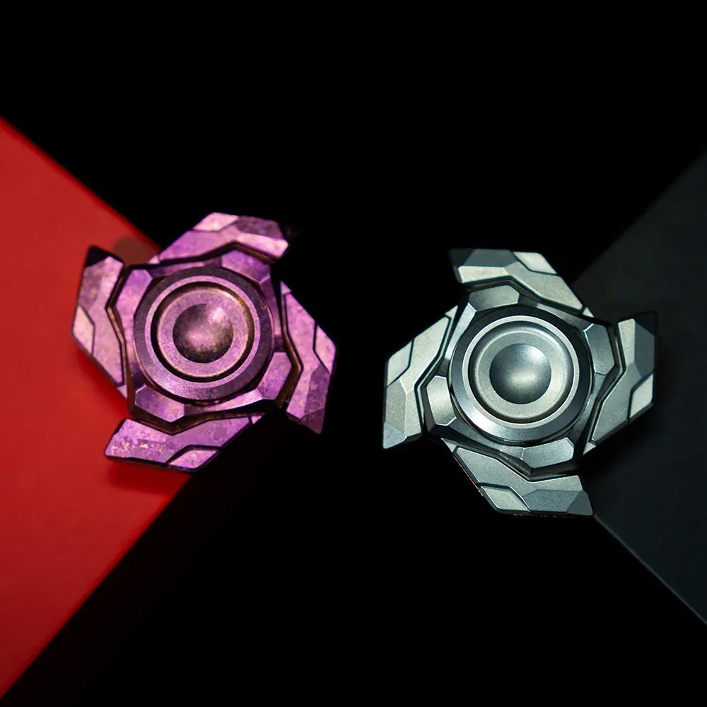 HOPE Studio Master 3.0 Crystal Titanium Magnetic Suction Open Nail Gyro Fidget Spinner Fidget Toys For Adults Anxiety Toys