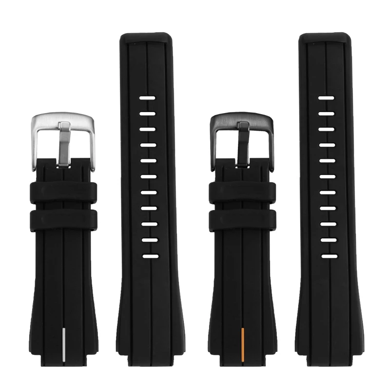 For Casio G-shock Steel Heart Gst-b200 EDIFICE ECB-10HR-1APR Watch Strap Gstb200 Silicone Watchband Rubber Bracelet accessories
