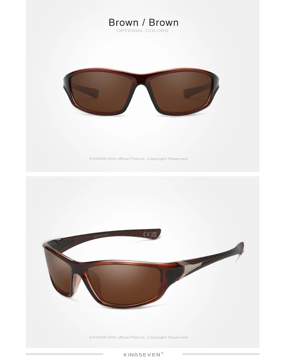 KINGSEVEN Outdoor UV400 Brille Gepolsterte Brille Anti-UV Unisex Sport Sonnenbrille Brillen Motorrad Reiten Schutzbrille – Detail 8