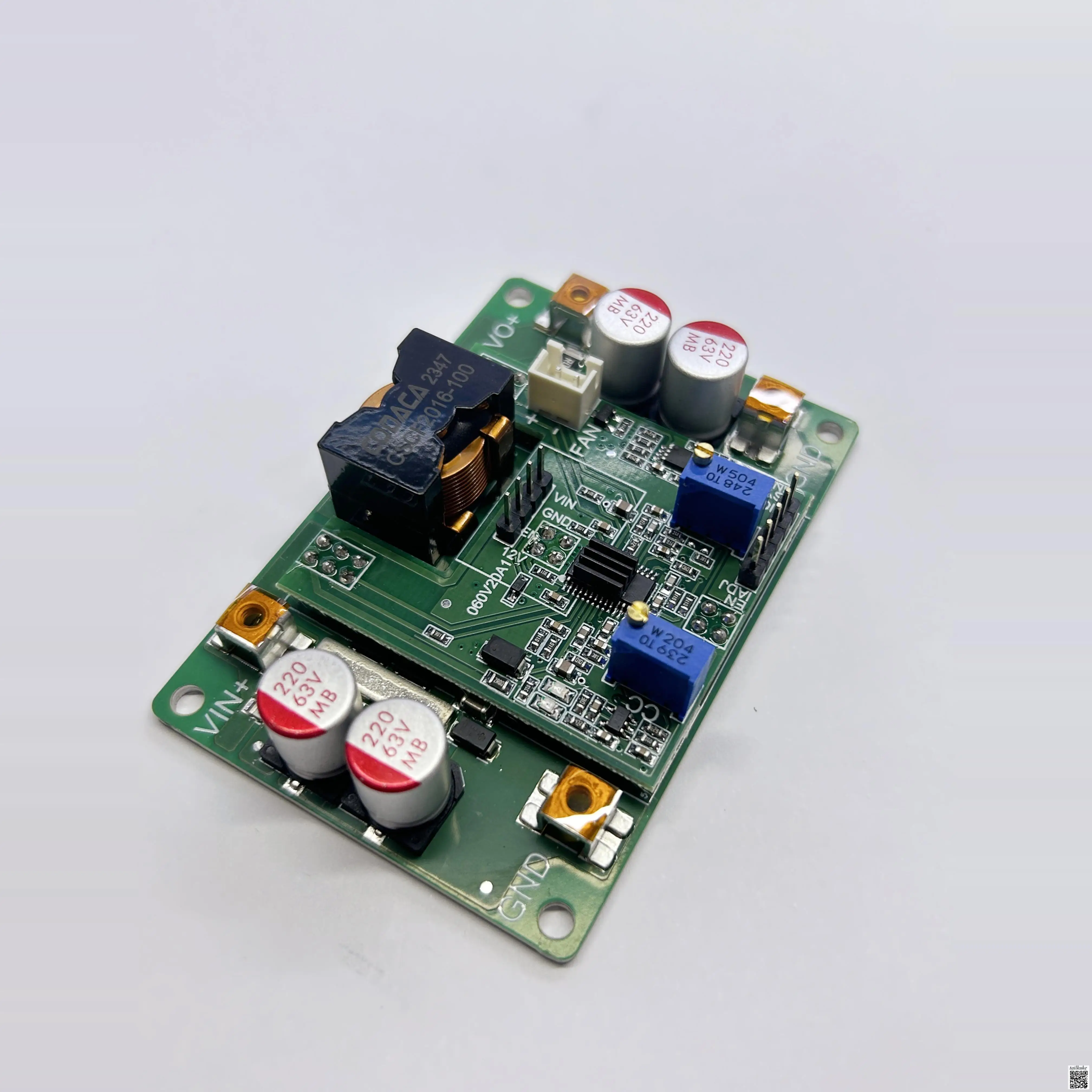 DC Automatic Voltage Rise Fall Power Supply Adjustable Constant Current/voltage Battery Charging 18A 12 24 36 48V to 5-48V