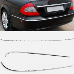 Rear bumper chrome decorative strip A2118850221 A2118852721 A2118852821 For Mercedes Benz E-Class W211 2005-2008  E320 E350
